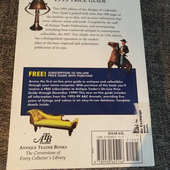 Antiques and Collectibles price guide 1999 - Picture 2 of 3